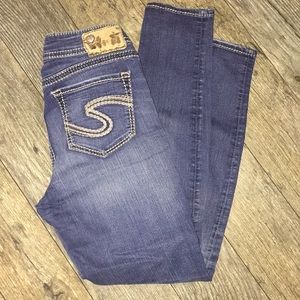Silver Suki Skinny Jeans